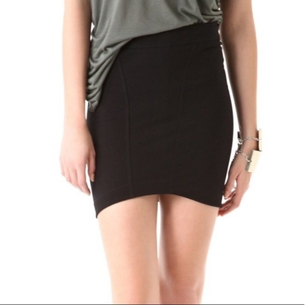 HELMUT LANG Cocoon Stretch Mini Skirt
